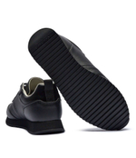 Кожаные кроссовки Calvin Klein - черный(HM0HM01654)