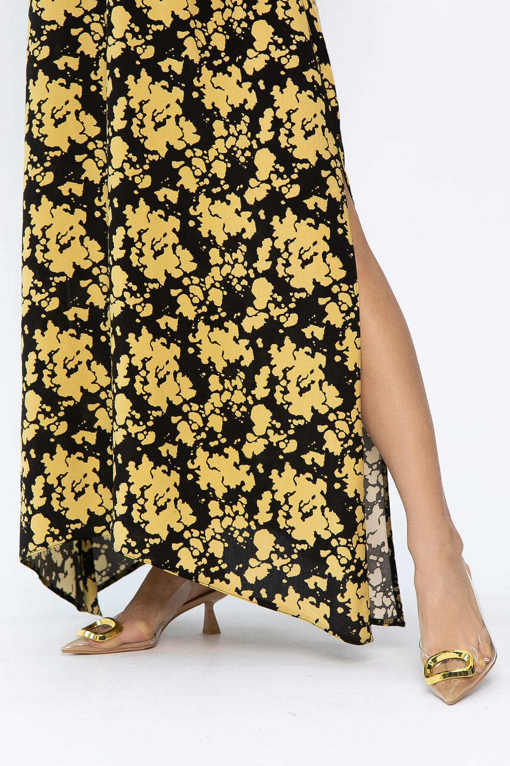 Платье Иниша (черно-желтое) П13924-4М LT Collection