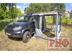 Стенки к автомобильной маркизе (тамбур) РИФ 2,5х2 м