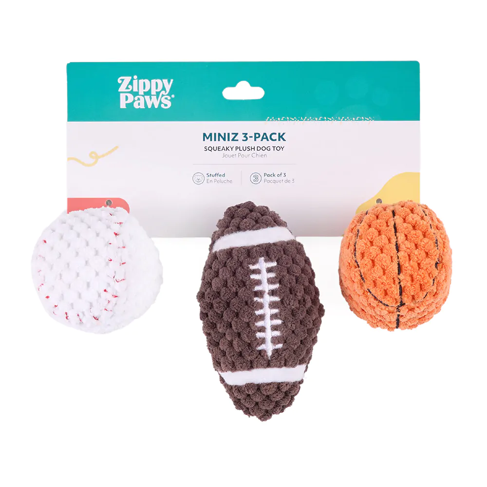 Набор из 3х мини-игрушек Мячи ZippyPaws
