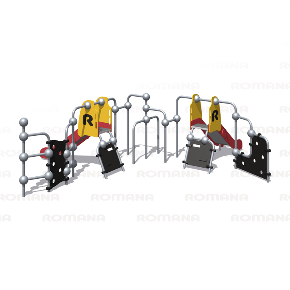 Детский спортивно-игровой комплекс для улицы серия "Сфера" Romana 057.10.00