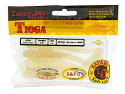 Мягкая съедобная приманка LJ Pro Series Tioga 3.9 in (100 мм), цвет 033, 5 шт