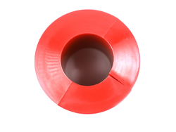 Втулка стабилизатора (45*76) для а/м КАМАЗ (ЕВРО-1,2,3),НЕФАЗ-9509 полиуретан, красный (ПТП64)