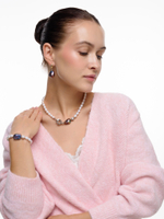 Серьги "Petrol pearl" Bicolor