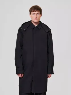 Плащ мужской КУМИР (KUMIR) NORPPA чёрный