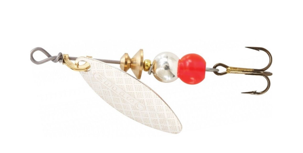 Блесна для рыбалки вращающаяся AGLIA LONG 2, Black