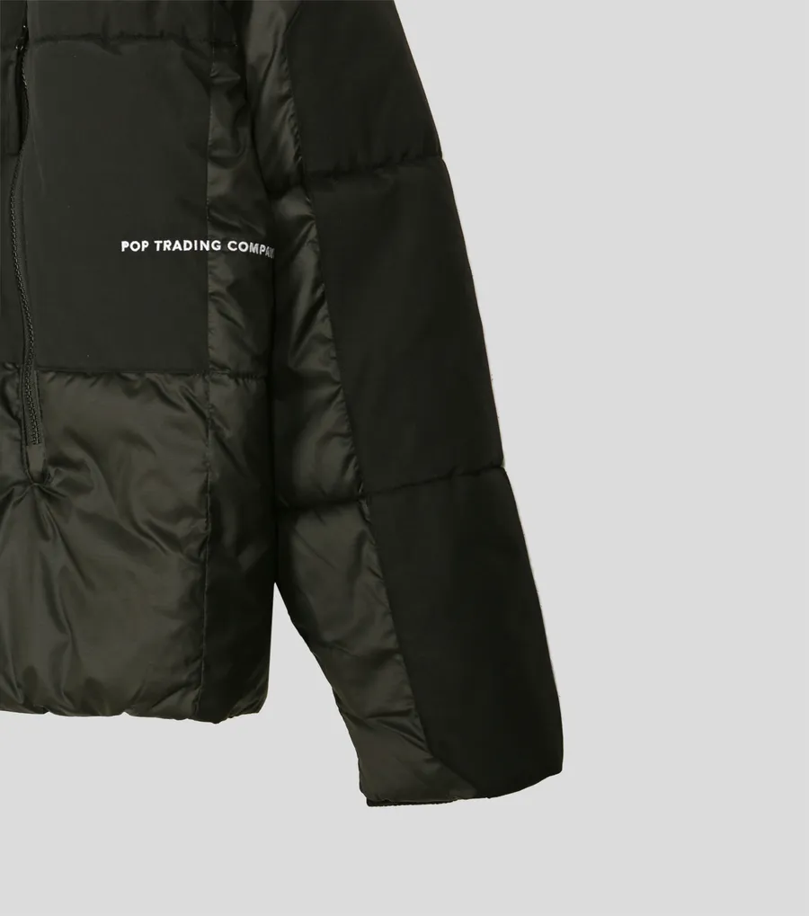 Daily paper black core puffer jacket deals