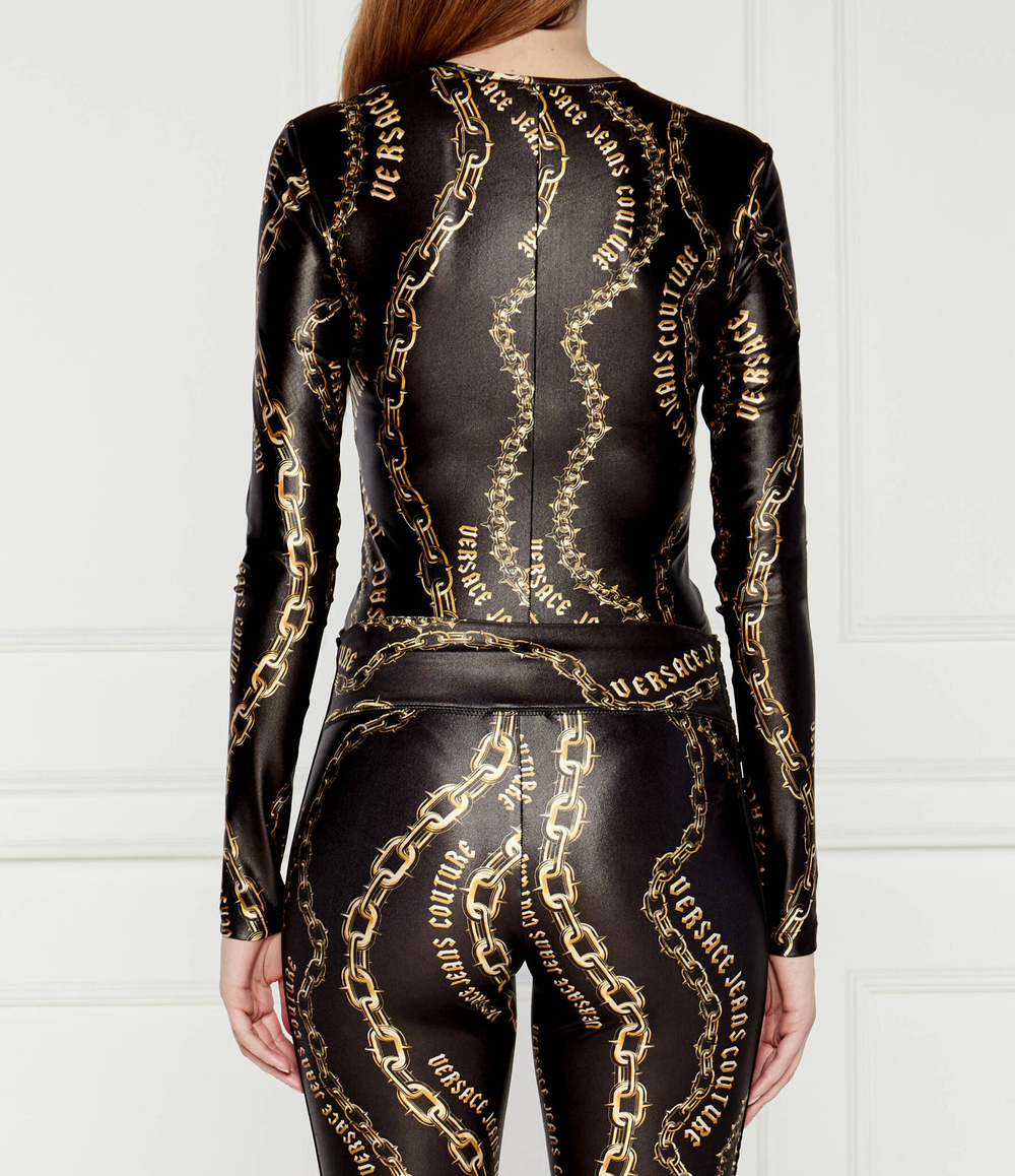 Боди Versace Jeans Couture - черный(77HAM2A1JS417)