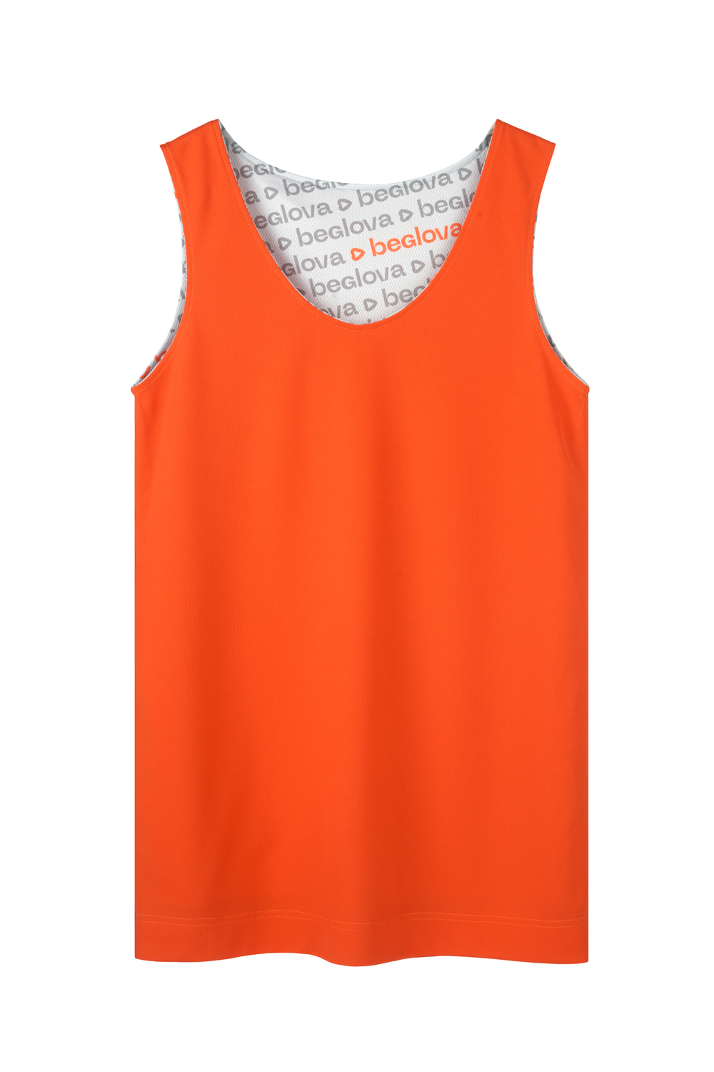 Платье майка оранжевый/beglova