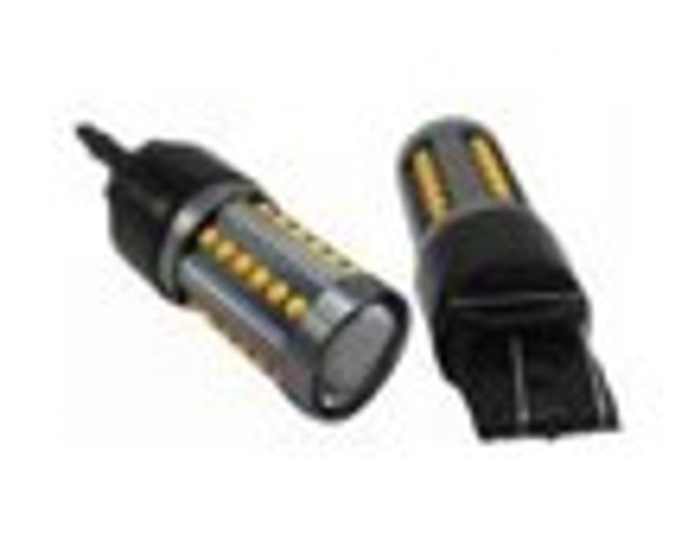 W21/5W 35 COB 5/1.5W 12-24V Белый/Желтый/Красный