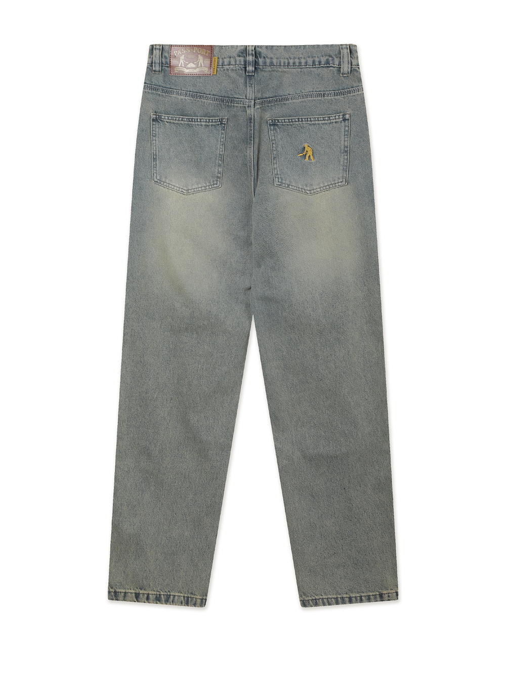 Мужские Джинсы (Straight Fit) Workers Club Straight Leg