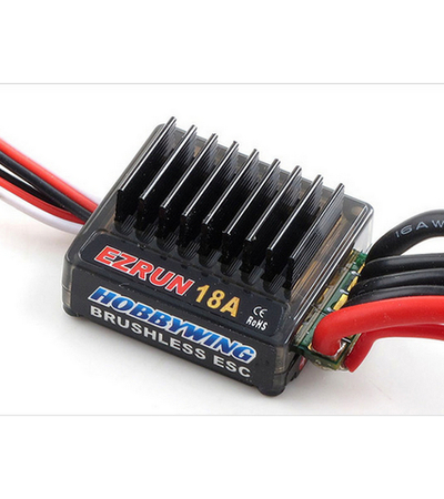 Бесколлекторная бессенсорная система Hobbywing COMBO- A2 (18A, 5200KV, 1/18)