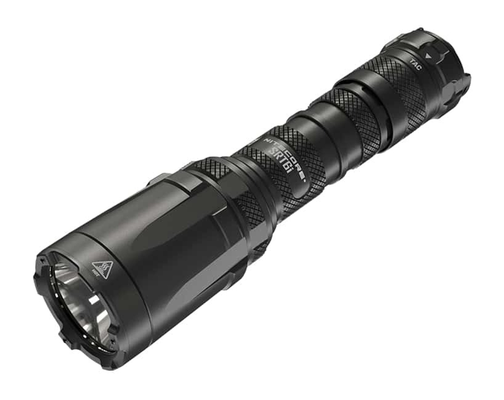 Фонарь светодиодный тактический  Nitecore SRT6i, 2100 лм., режим стробоскоп, аккумулятор, водонепрон