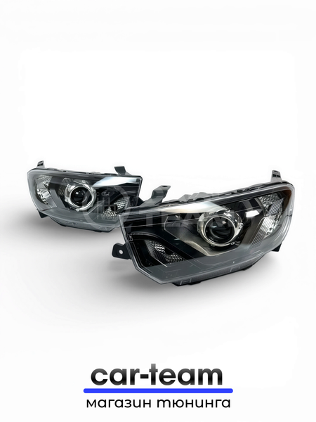 Фары на Лада Гранта FL передние с Bi LED модулями 3.0 дюйма (под ключ)