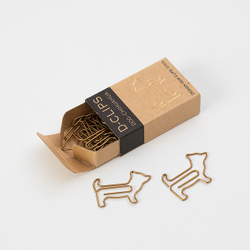 Midori D-Clips Dog-Chihuahua 43346-006 - Дизайнерские скрепки от всемирно известной японской компании Midori.