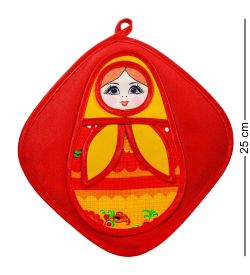 ТК-213 Прихватка «Матрешка» квадратная - Вариант A