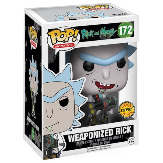 Фигурка Funko POP! Vinyl: Rick & Morty: Weaponized Rick 12439 (CHASE)