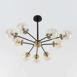 Citilux Планета CL105295 Люстра на штанге Бронза