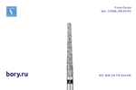 Бор алмазный черный Frank Dental типа FG - D.848L.016.SG.FG