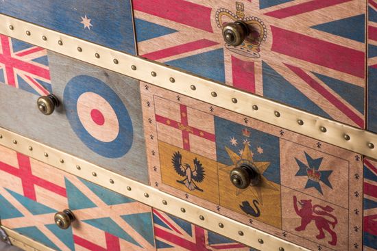 Комод Union Jack Sirius Jet
