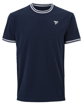 Мужская теннисная футболка Tecnifibre Team Stretch - marine