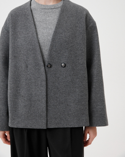 Объёмный жакет из итальянской шерсти