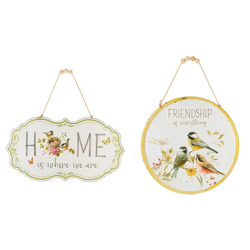 Табличка декоративная "Дружба/Дом" в ассортименте 40.5xH 31.5 - D.30см