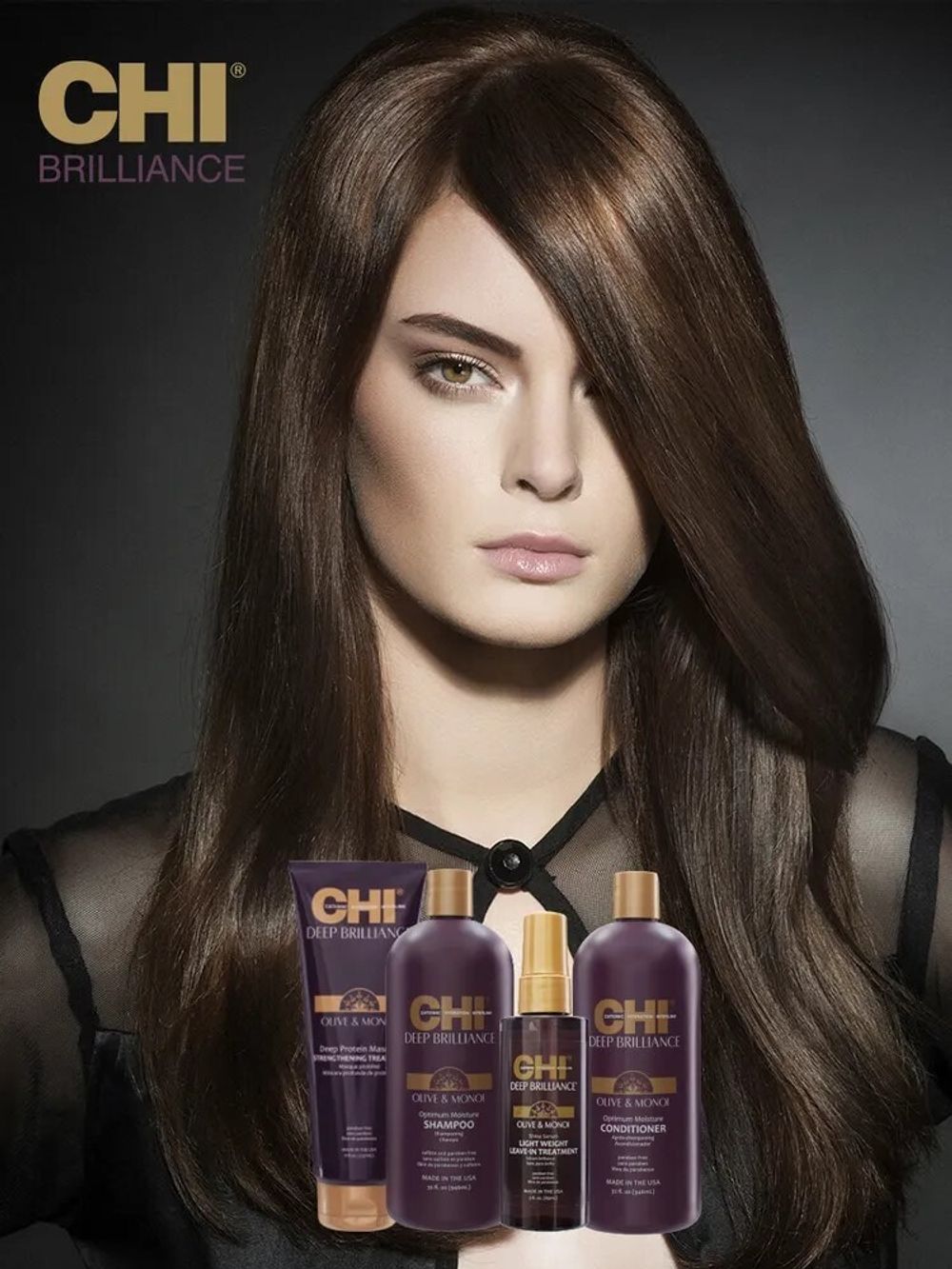 Шампунь CHI Deep Brilliance Оптимальное Увлажнение, 946 мл