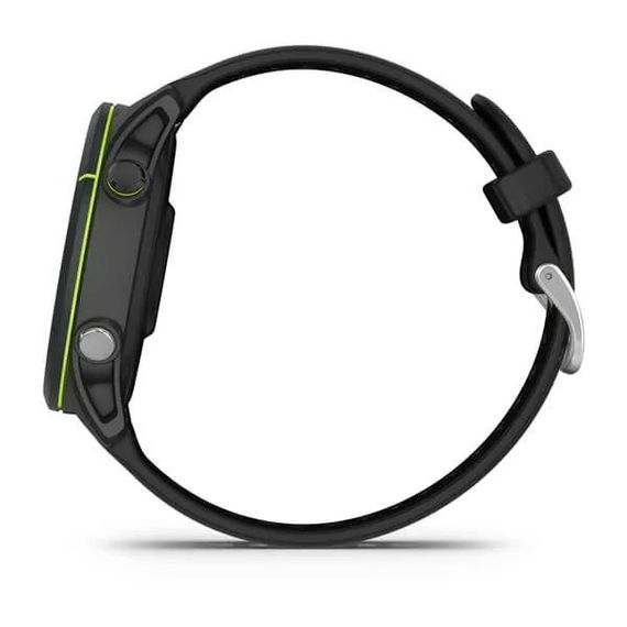 Умные часы Garmin FORERUNNER 255 Music с черным ремешком