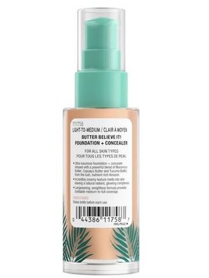 PHYSICIANS FORMULA Тональный крем-корректор Butter Believe It! Foundation Concealer, тон: средний, 30 мл