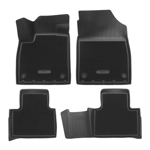 Ковры в салон Norplast для Haval H3 (2024-), Черный, арт.NPA11-C28-335-CM