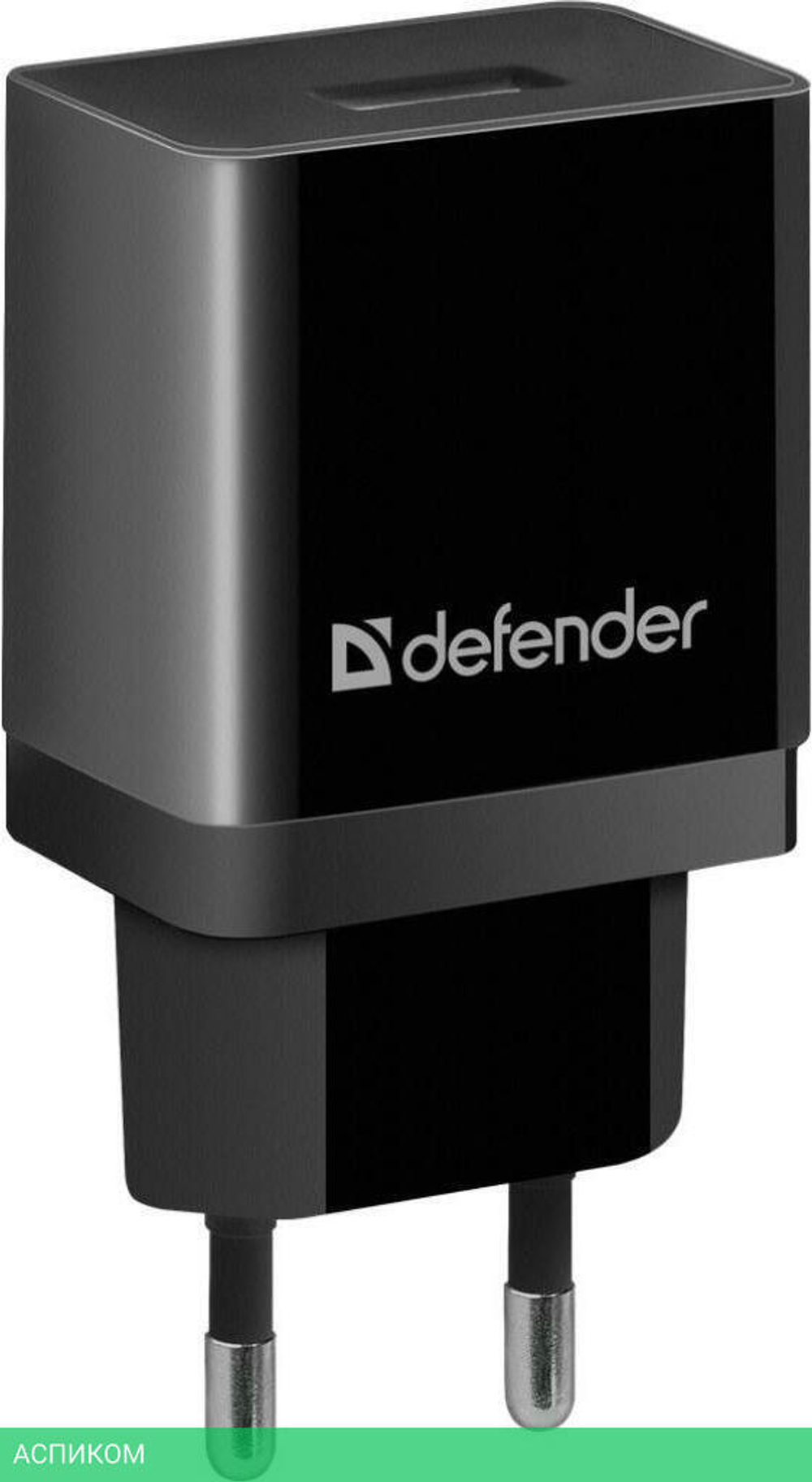 Сетевое зарядное устройство Defender EPA-10 Black (83572)