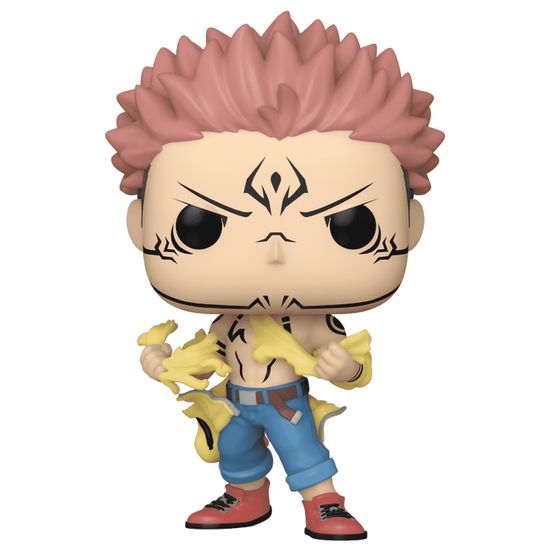 Фигурка Funko POP! Animation Jujutsu Kaisen Ryomen Sukuna Tearing Shirt (Exc) (1483) 73774 / Фигурка Фанко ПОП! по мотивам аниме "Магическая битва", Рёмен Сукуна