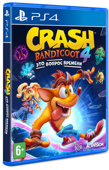 Crash Bandicoot 4: It's About Time (Это Вопрос Времени) (диск для PS4, интерфейс и субтитры на русском языке)