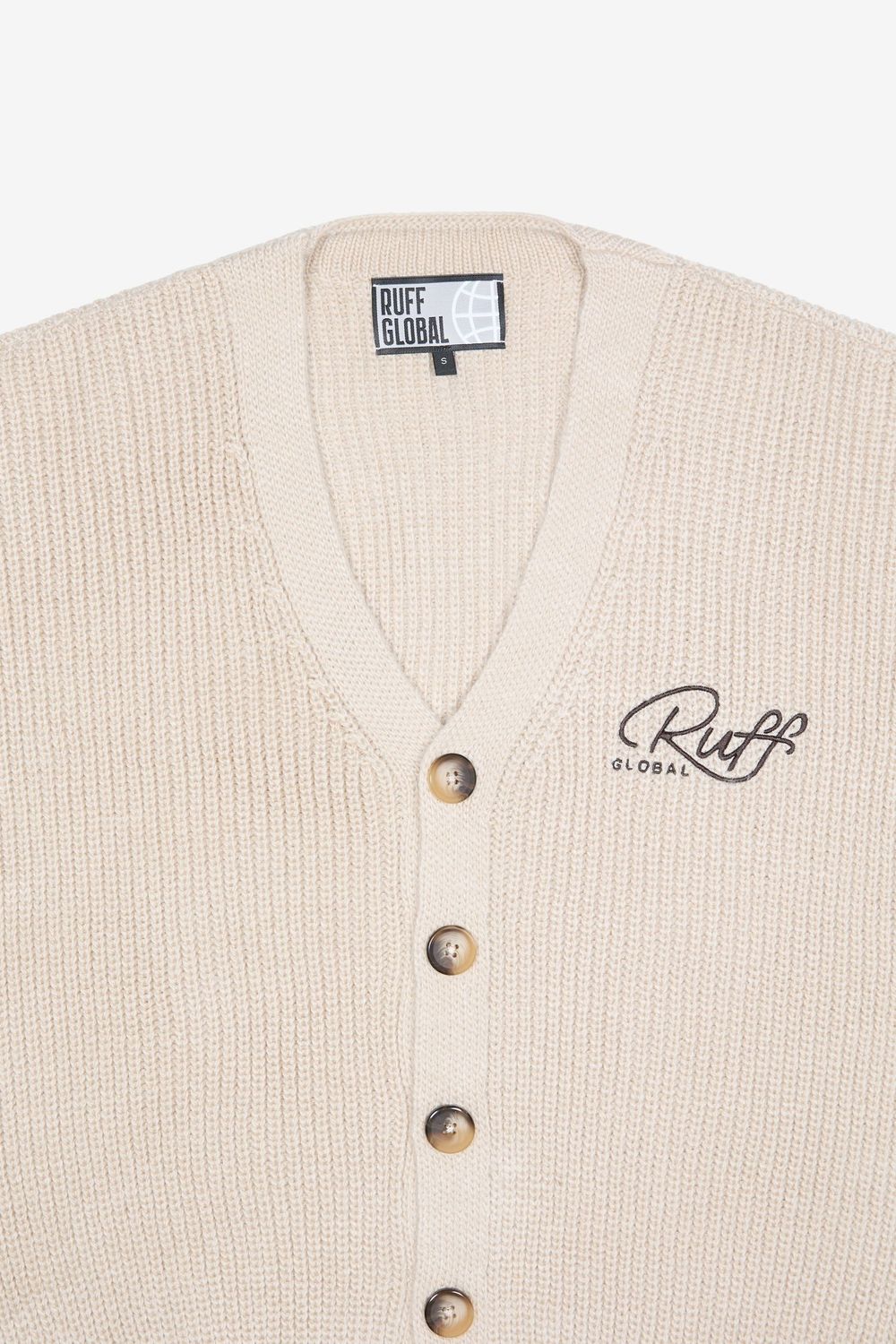 Кардиган Ruff Global Clasique бежевый