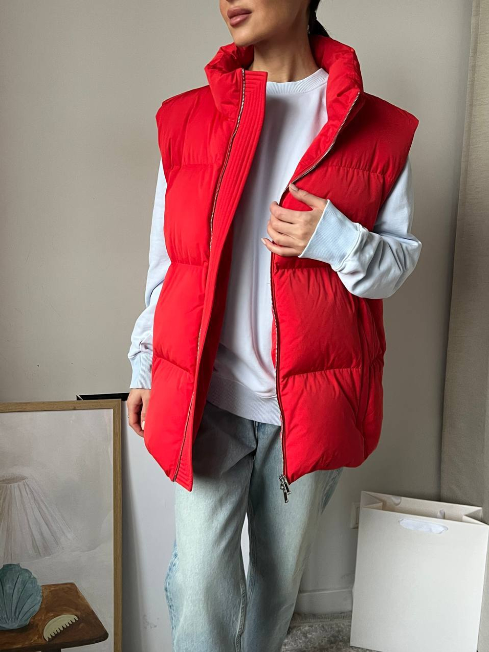 Пуховый жилет 12storeez, xl