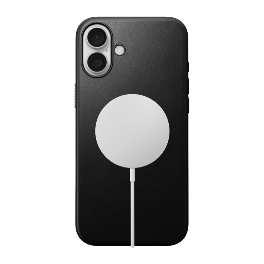 Кожаный чехол MagSafe Nomad Modern Leather Case для iPhone 16 Plus Чехол из натуральной цельнозерновой кожи