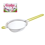 Сито металлическое 16 см с силиконовой ручкой Селфи, цвет микс