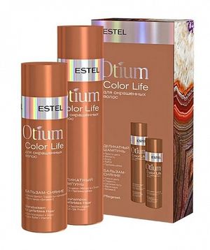 Набор OTIUM COLOR LIFE для окрашенных волос (шампунь, бальзам) ESTEL