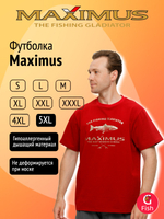 Футболка Maximus красная XL
