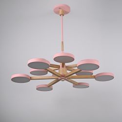 Люстра на штанге TURNA DBL L12 Pink