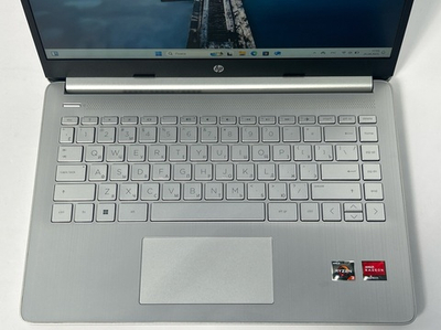 Ноутбук HP 14s-fq0093ur (3c8m3ea) 14"/AMD Ryzen 3 3250U/RAM 8GB/SSD 256 GB/AMD Radeon/1920х1080/IPS/Windows 10/Подсветка кл-ры:нет/серебристый. Состояние: C2