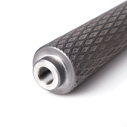 ДТКП закрытого типа 3D Titanium Suppressor для карабинов Лось-10, Байкал-145 Лось (.308 Win .223 Rem, M15x1) Титан, Русский дракон