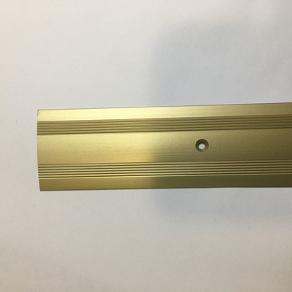 Порог-стык 38мм "Вега +" 2,7м Св. зол. мат. анод. алюм.