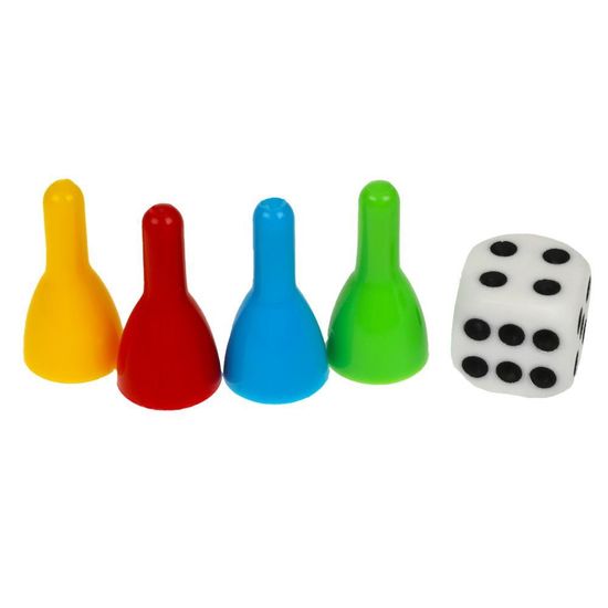 Настольная игра-ходилка. Голодная акула. 217х330х27 мм. Умные игры