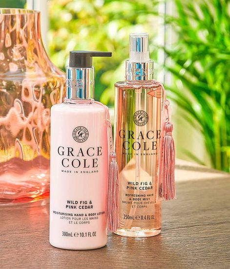 Дикий инжир и розовый кедр спрей для тела, Grace Cole