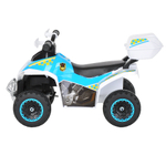 PITUSO Каталка Квадроцикл с багажником White/ Белый-голубой