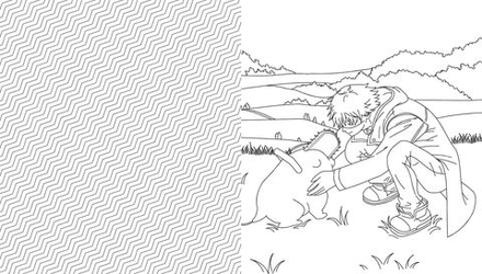 Раскраска Человек-бензопила для настоящих фанатов