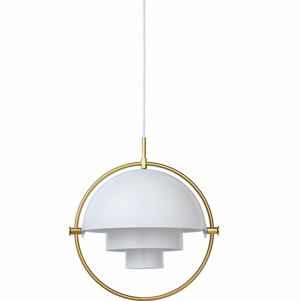 Лампа Multi-Lite GUBI латунь/white d35