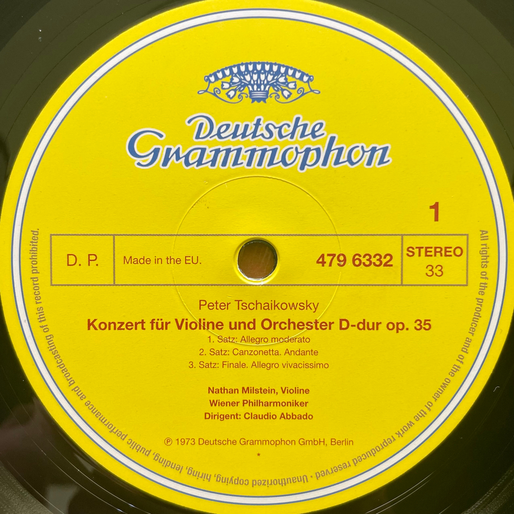 Мендельсон, Чайковский - Концерты для скрипки с оркестром (Европа 2016г.)